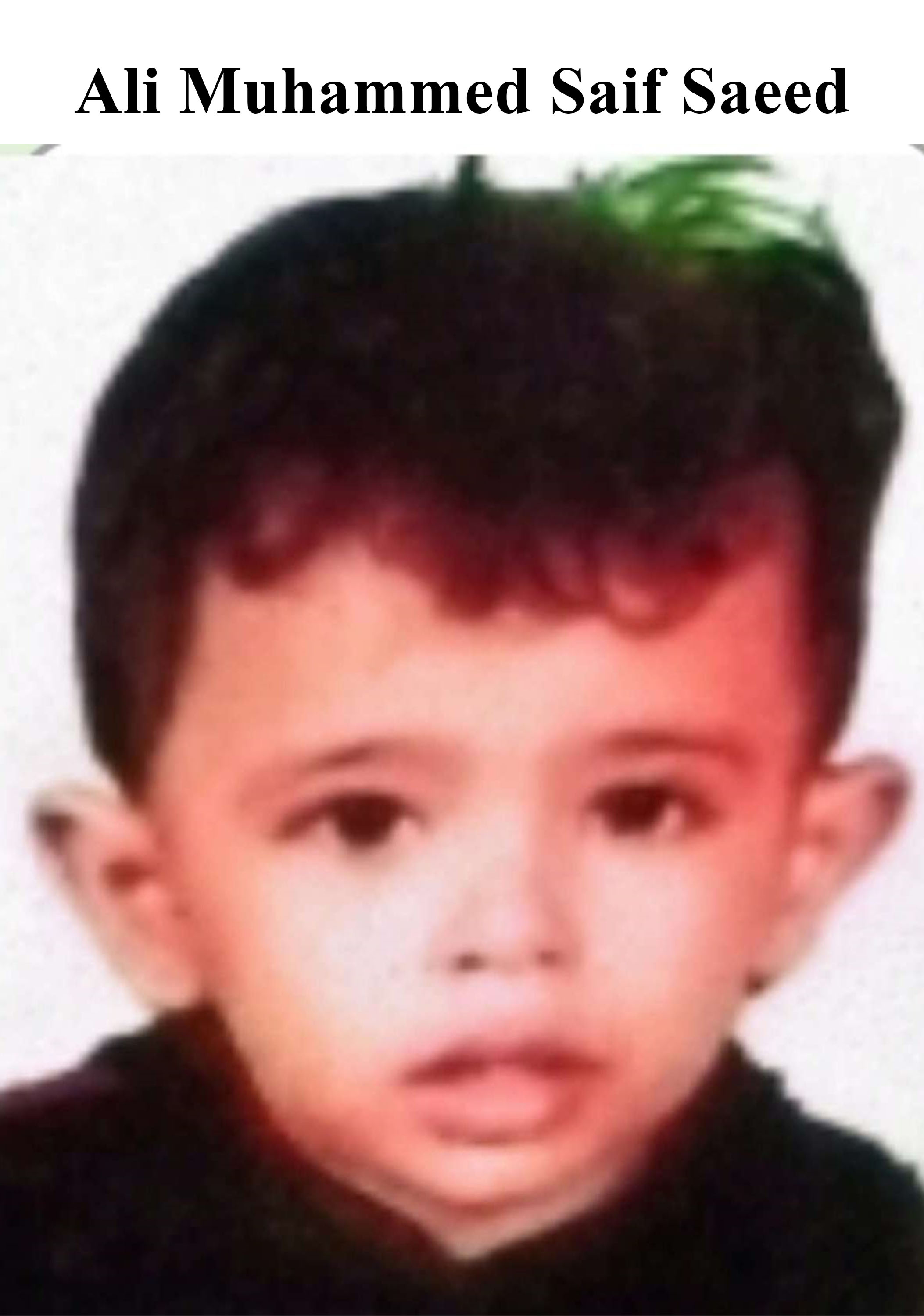 Ali Muhammed Saif Saeed