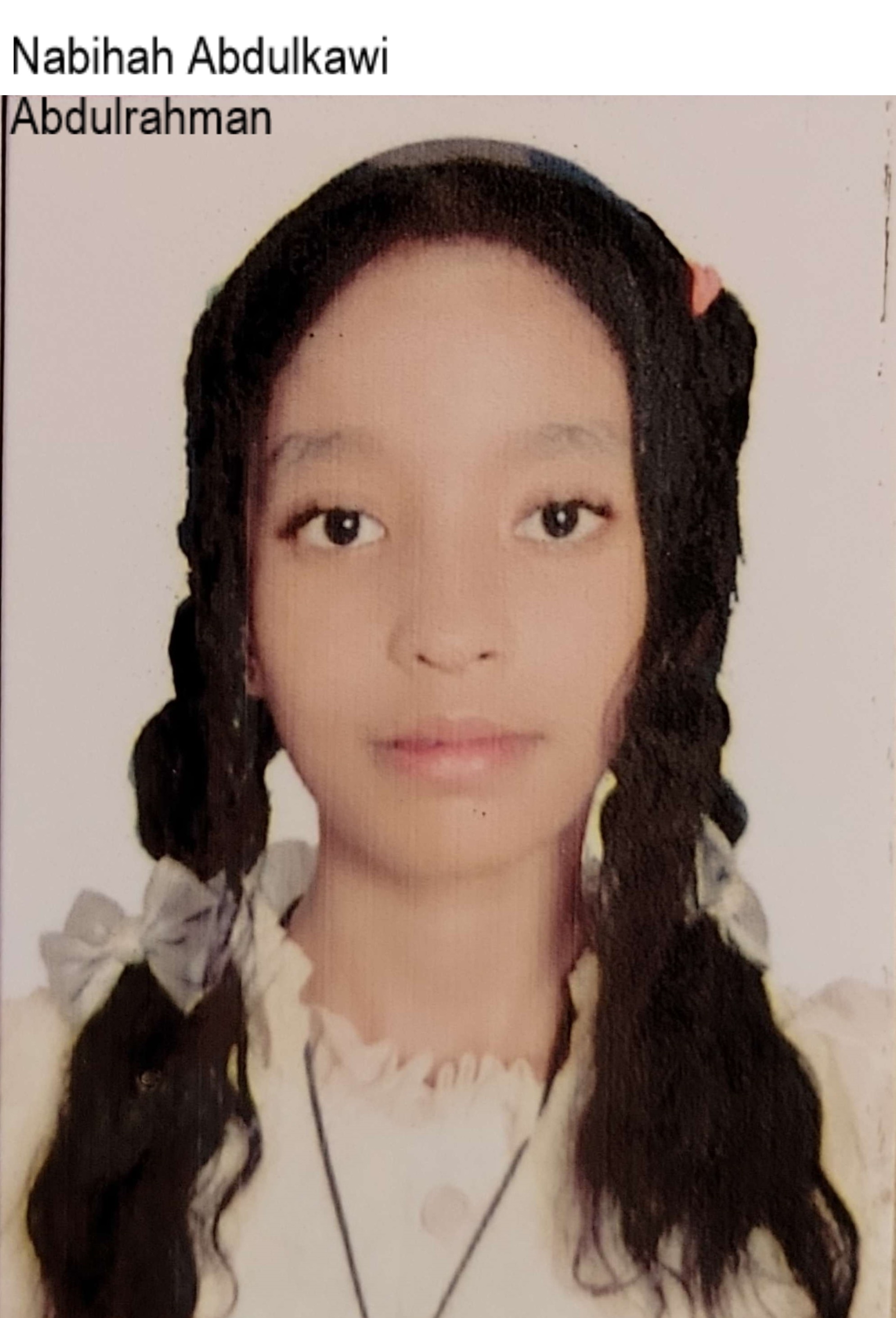 Nabihah Abdulkawi Abdulrahman Hussain